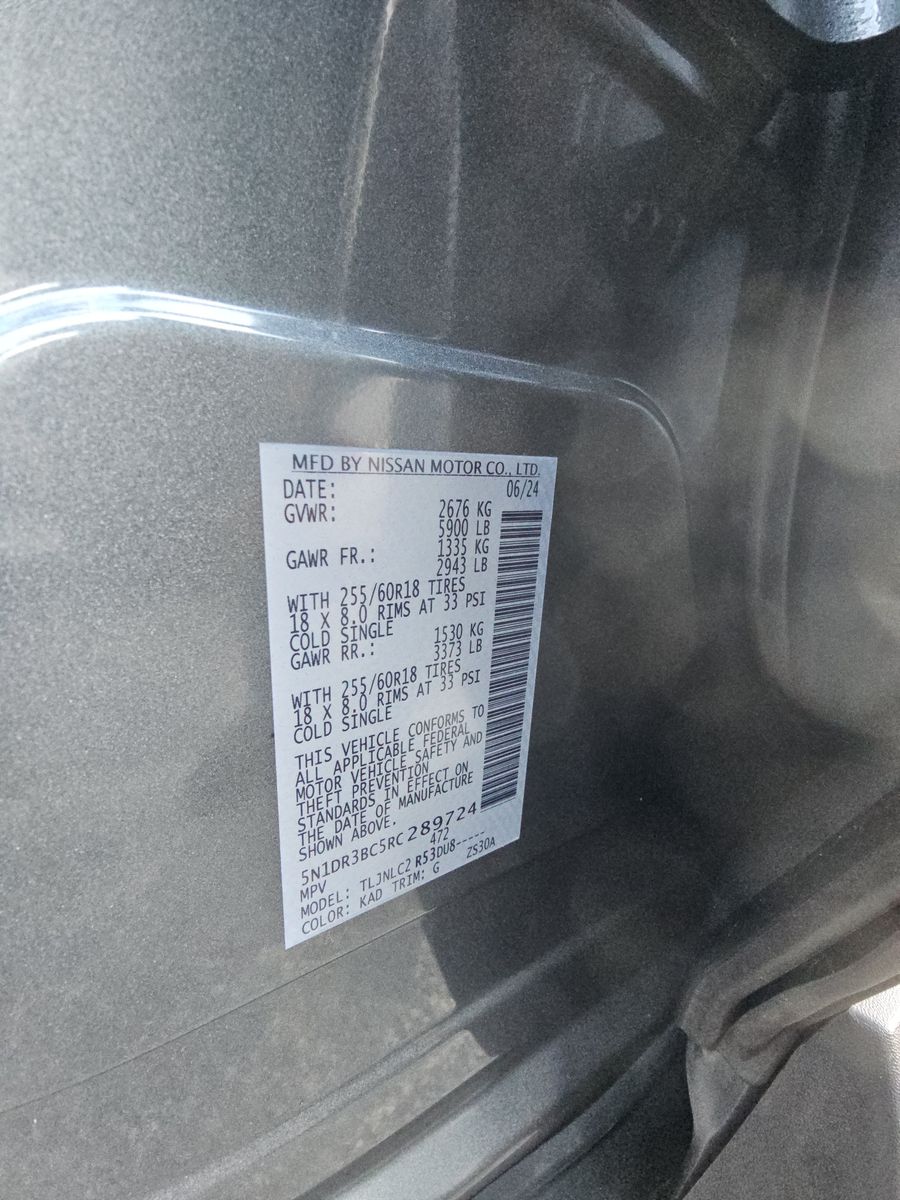 2024 Nissan Pathfinder SV AWD