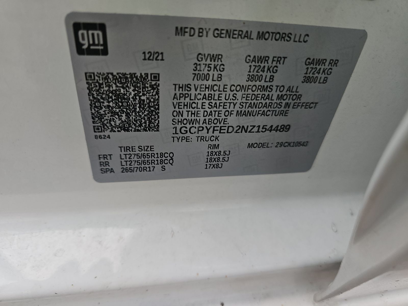 2022 Chevrolet Silverado 1500 LT Trail Boss AWD