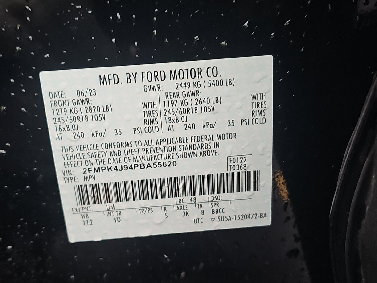 2023 Ford Edge SEL AWD