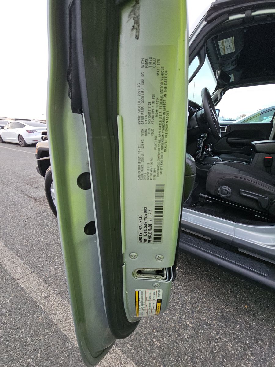 2023 Jeep Wrangler Sport S AWD