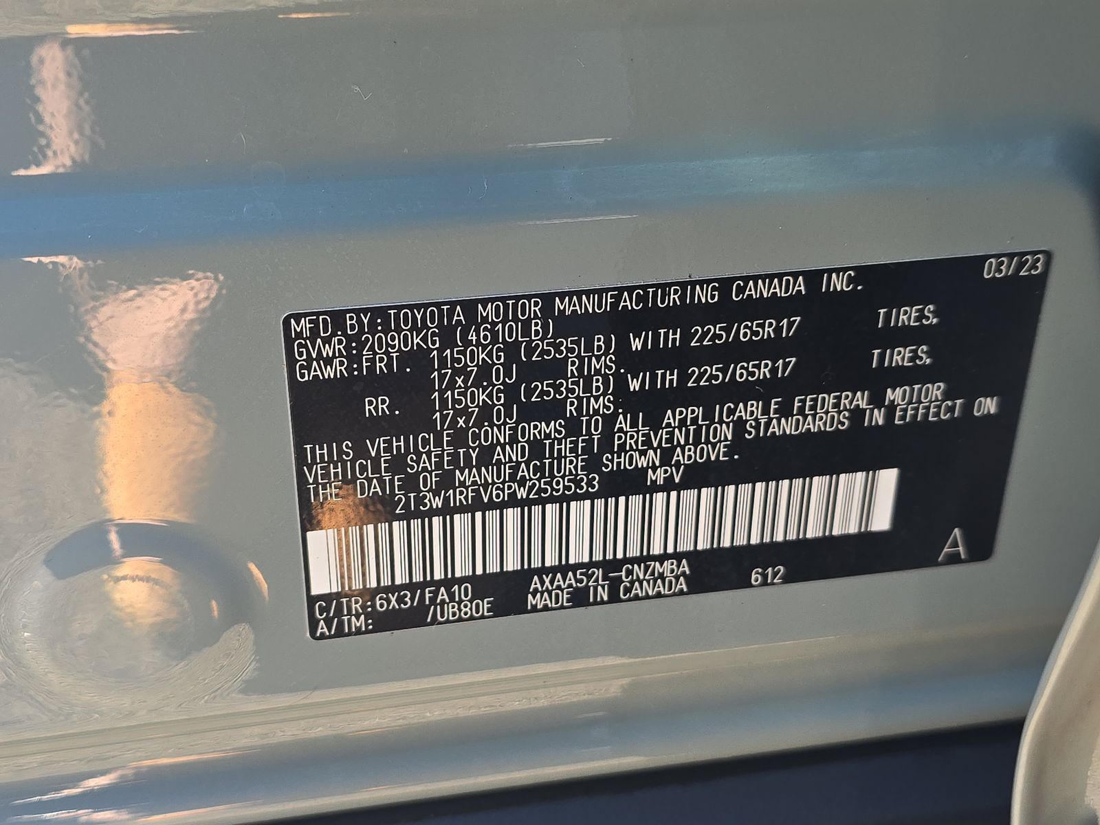 2023 Toyota RAV4 XLE FWD