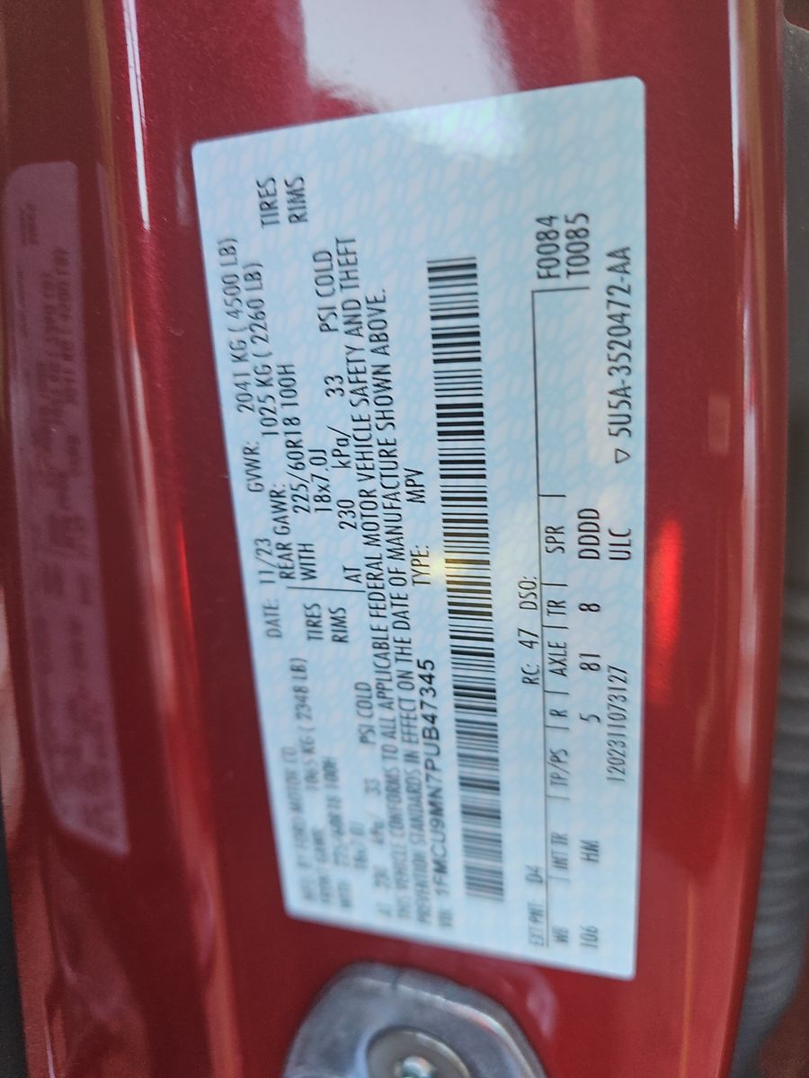 2023 Ford Escape ST-Line AWD