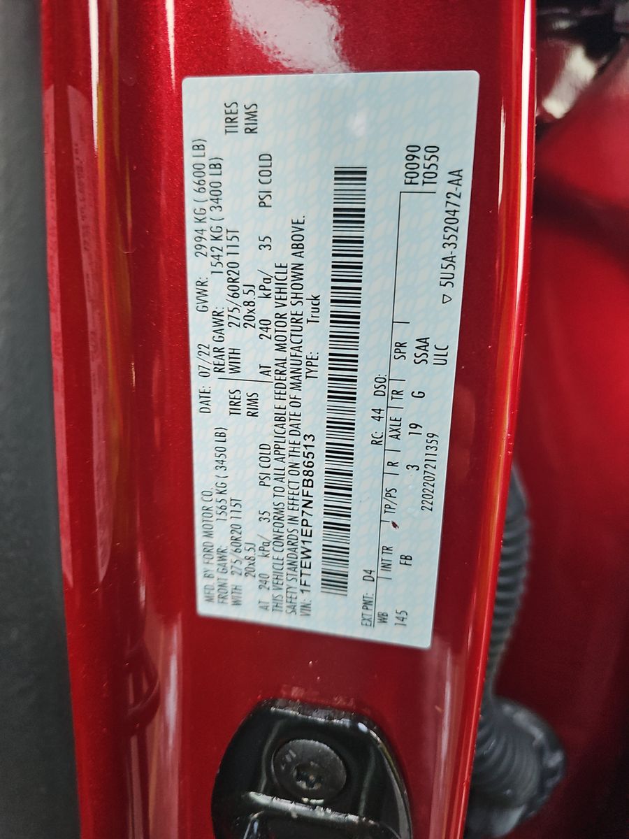 2022 Ford F-150 XLT AWD