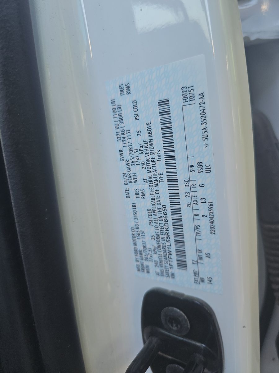 2024 Ford F-150 XL AWD