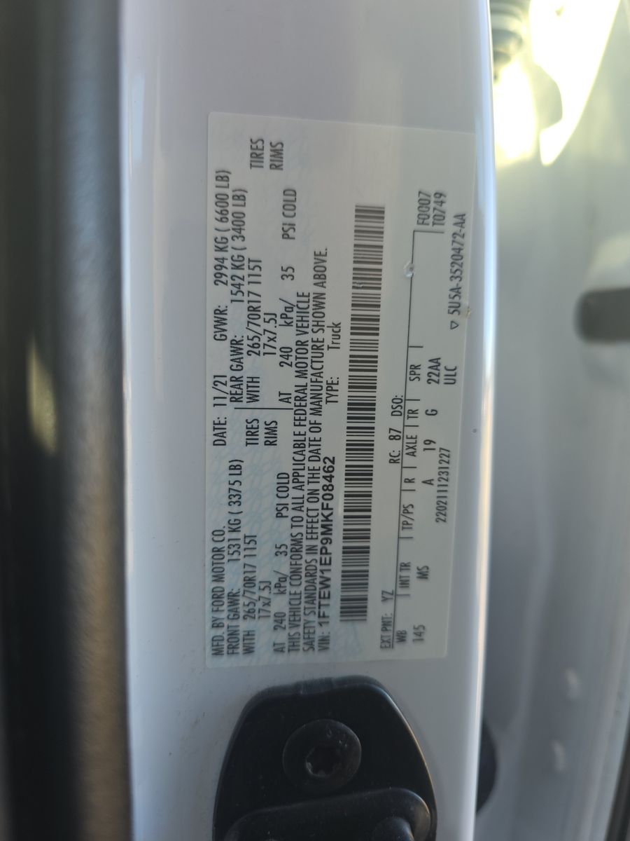 2021 Ford F-150 XLT AWD