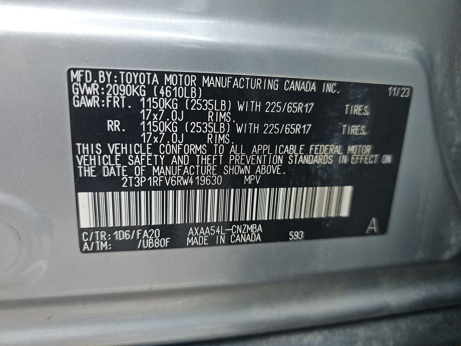 2024 Toyota RAV4 XLE AWD