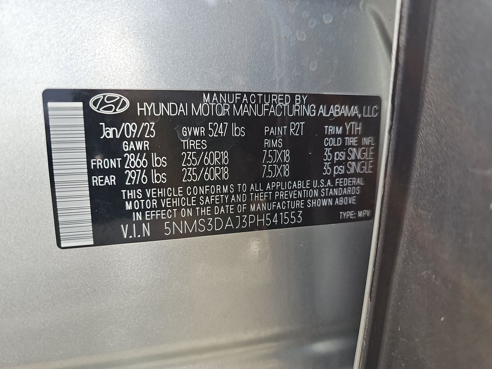 2023 Hyundai Santa Fe SEL AWD