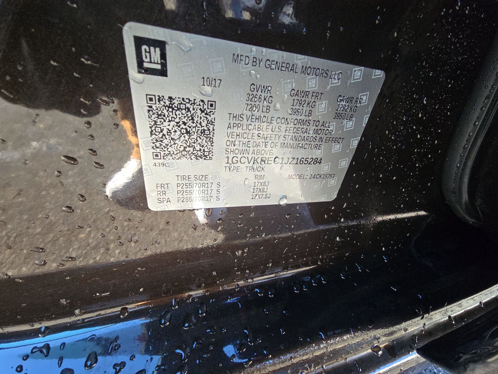 2018 Chevrolet Silverado 1500 LT AWD