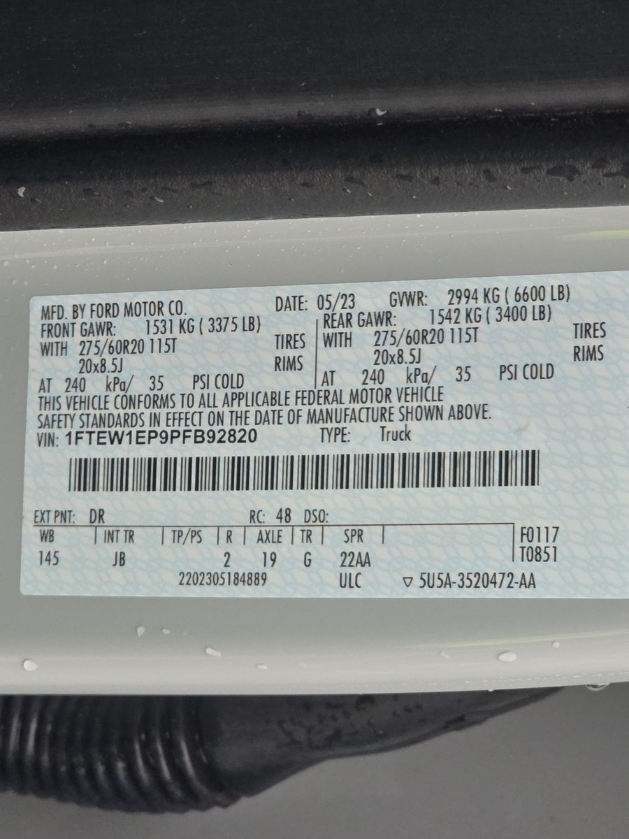 2023 Ford F-150 XL AWD