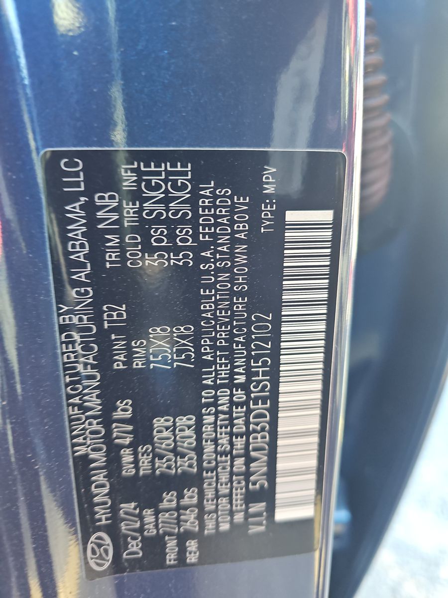 2025 Hyundai Tucson SEL FWD