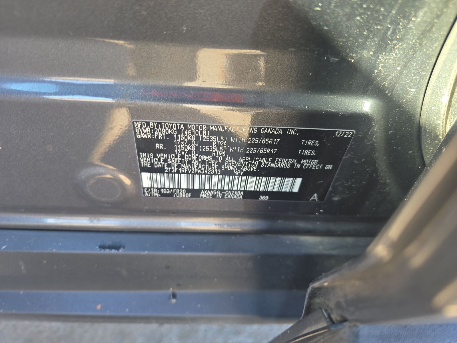 2023 Toyota RAV4 LE AWD