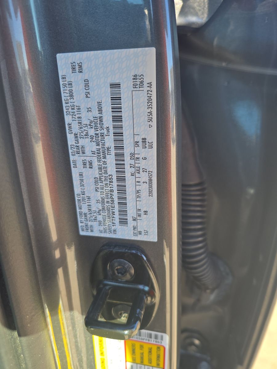 2023 Ford F-150 Lariat AWD