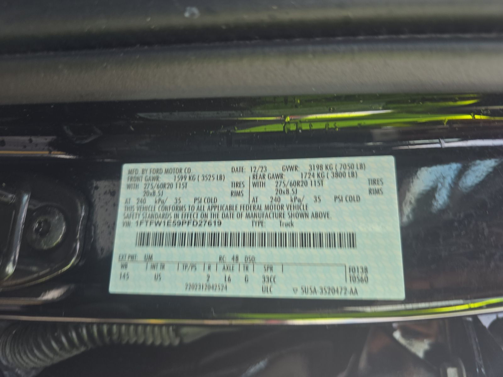 2023 Ford F-150 XLT AWD