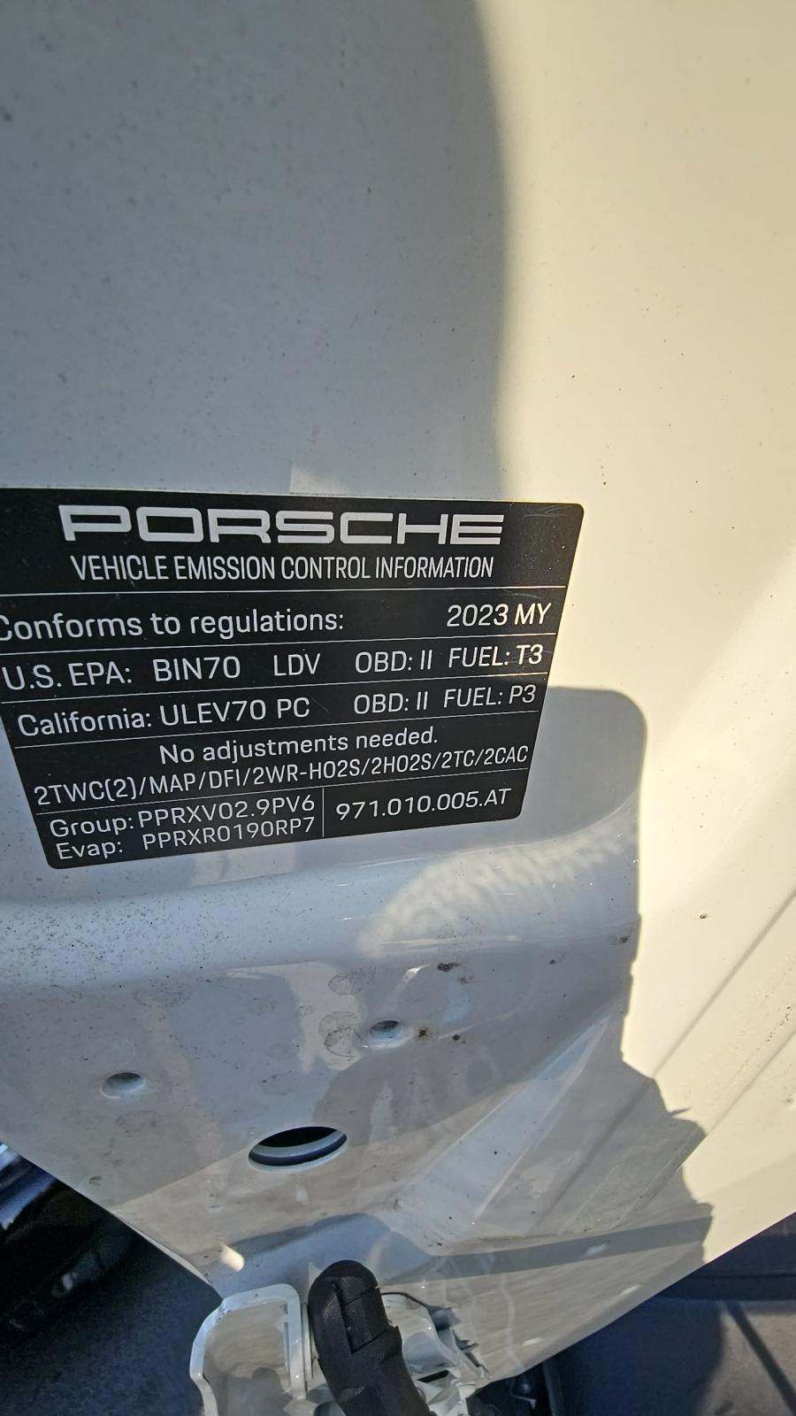 2023 Porsche Panamera Platinum Edition RWD