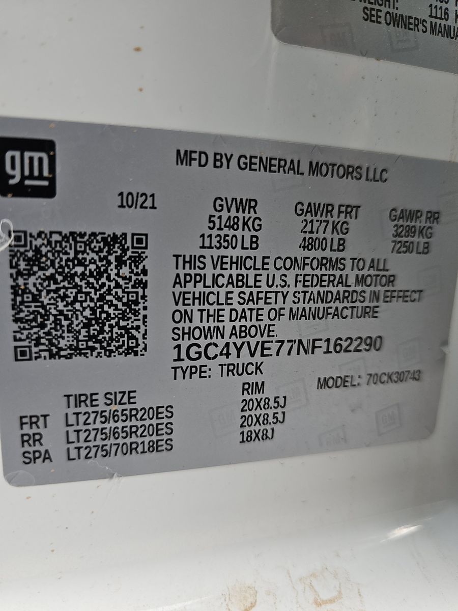 2022 Chevrolet Silverado 3500HD High Country AWD