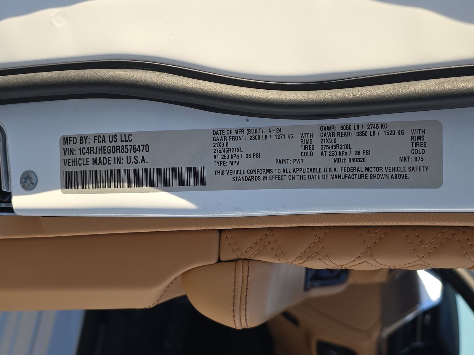 2024 Jeep Grand Cherokee Summit Reserve AWD