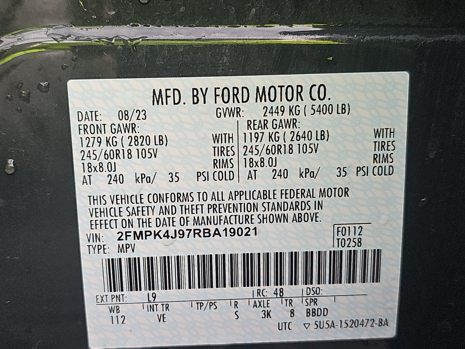 2024 Ford Edge SEL AWD