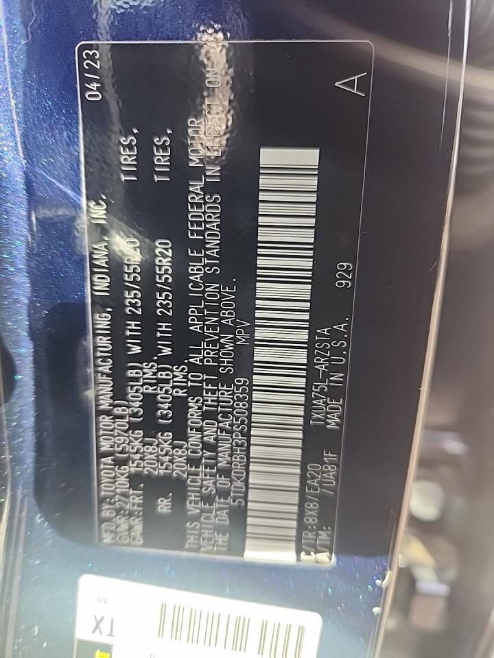 2023 Toyota Highlander XSE AWD