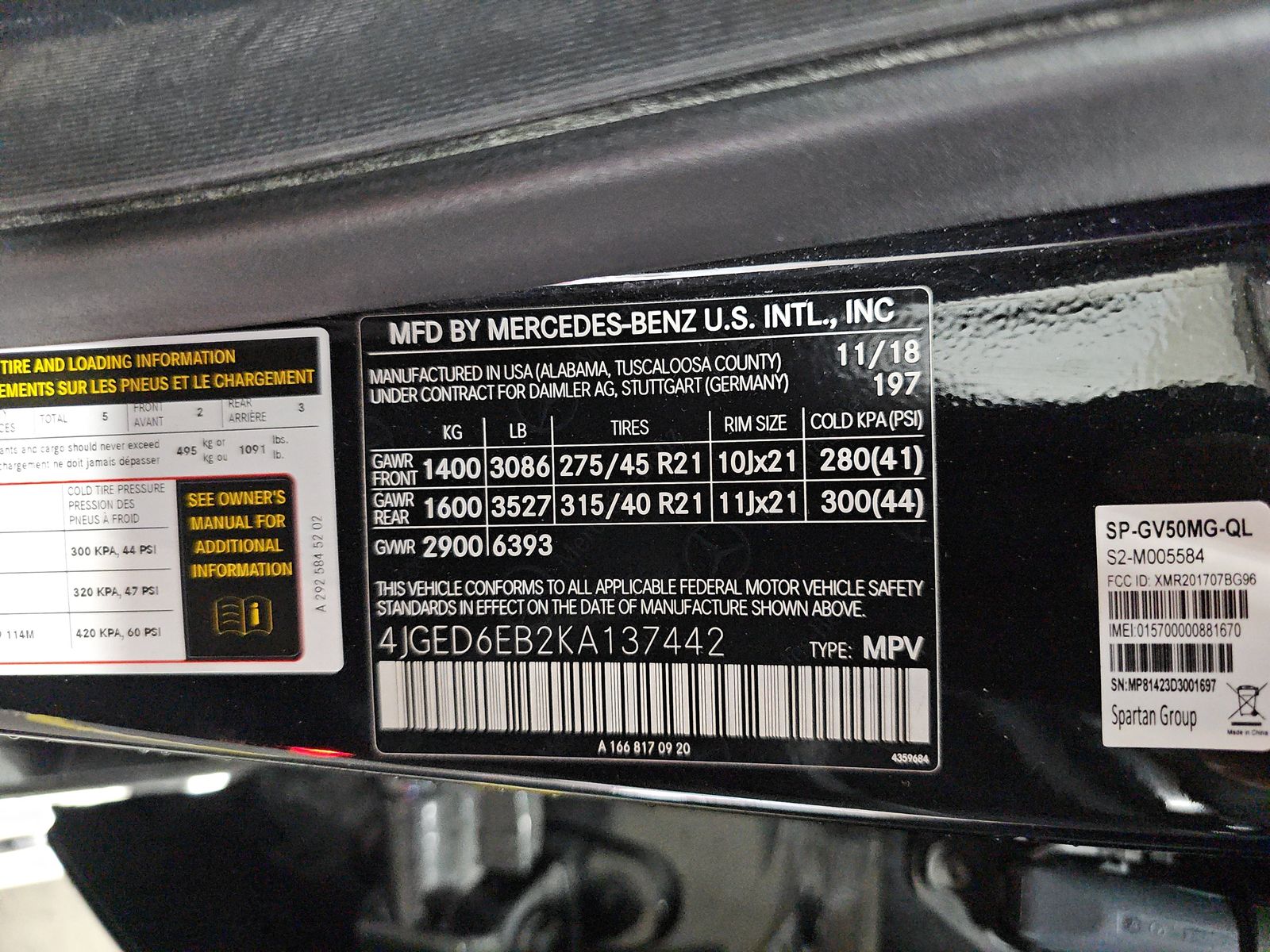 2019 Mercedes-Benz GLE AMG GLE 43 AWD