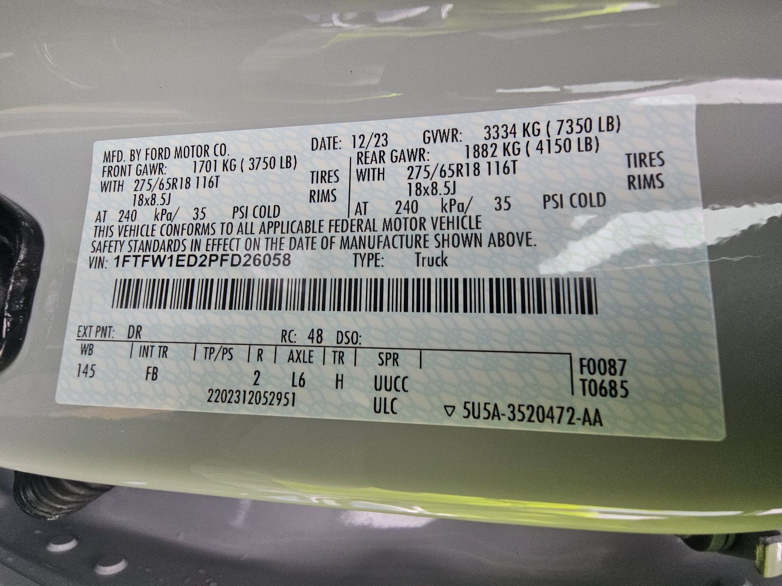 2023 Ford F-150 Hybrid XLT AWD