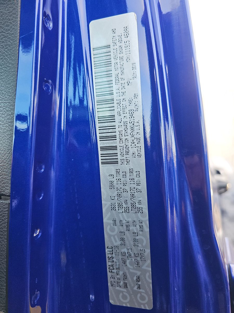 2019 Jeep Wrangler Unlimited Rubicon AWD