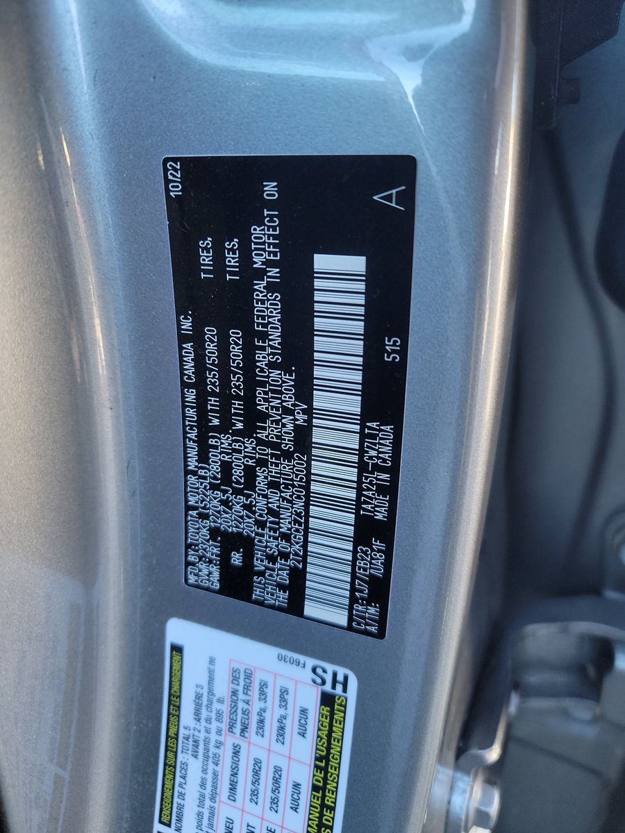 2022 Lexus NX NX 350 F SPORT Handling AWD