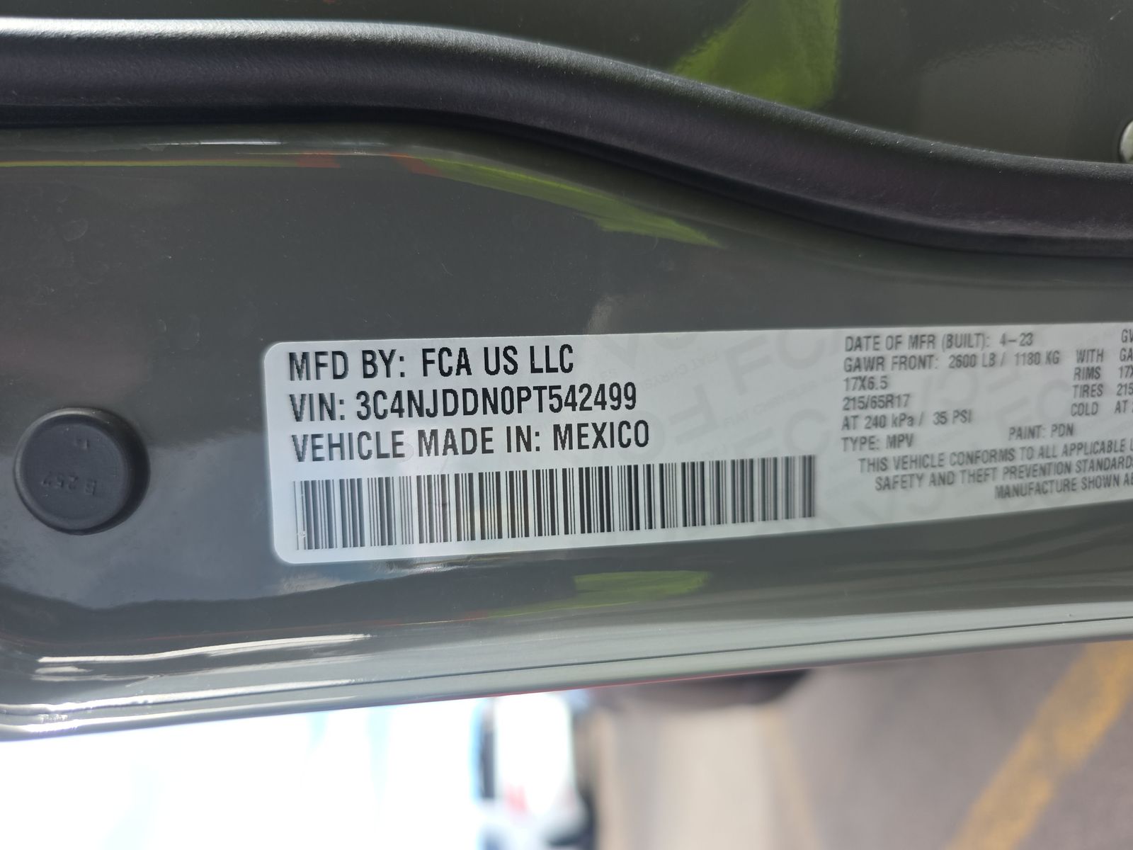 2023 Jeep Compass Trailhawk AWD