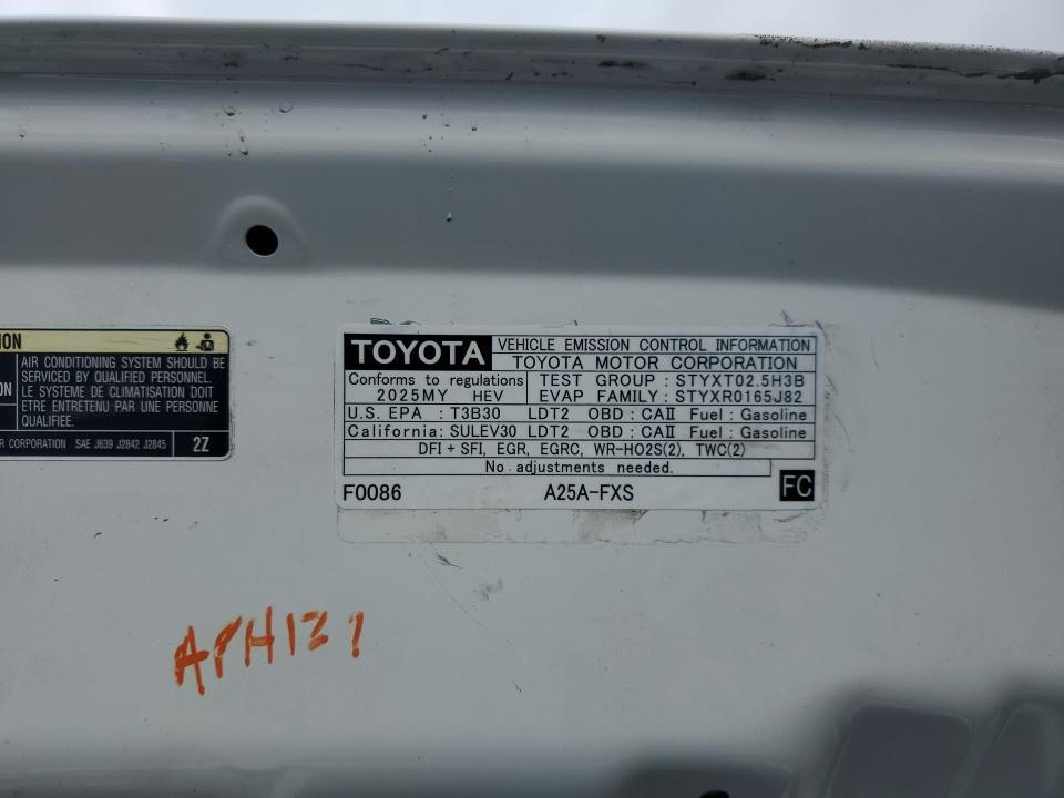 2025 Toyota RAV4 Hybrid XLE AWD