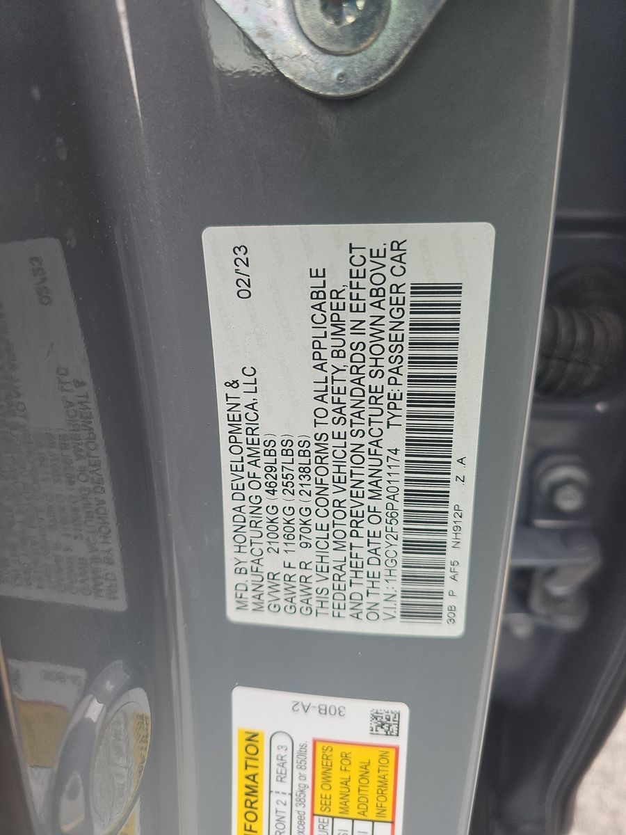 2023 Honda Accord Hybrid Sport FWD