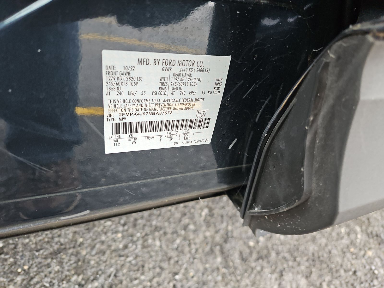 2022 Ford Edge SEL AWD