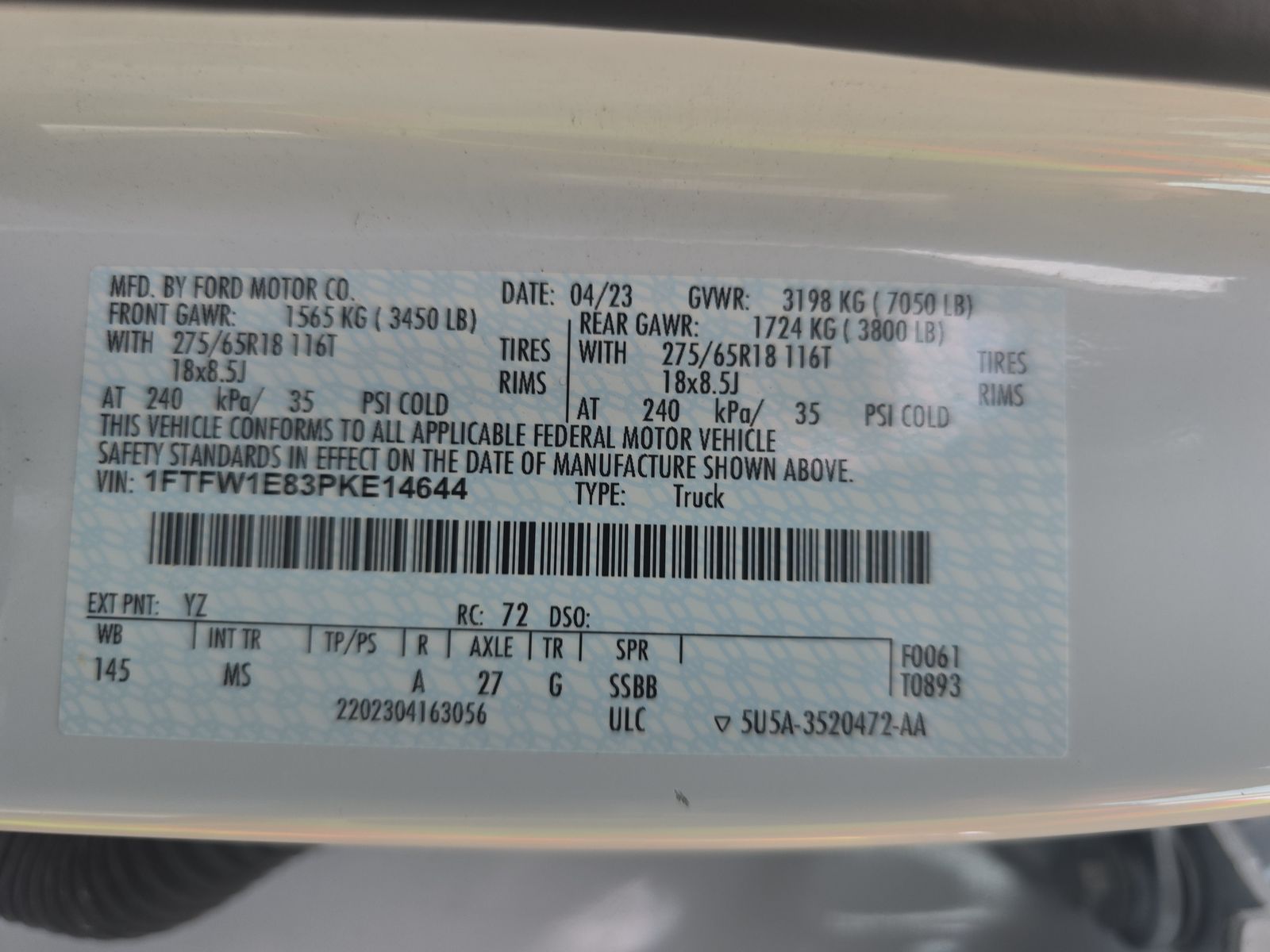 2023 Ford F-150 XLT AWD