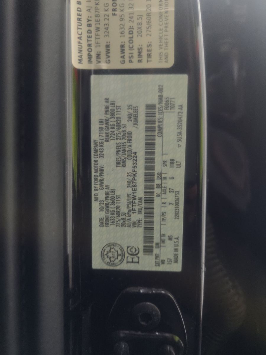 2023 Ford F-150 XLT AWD