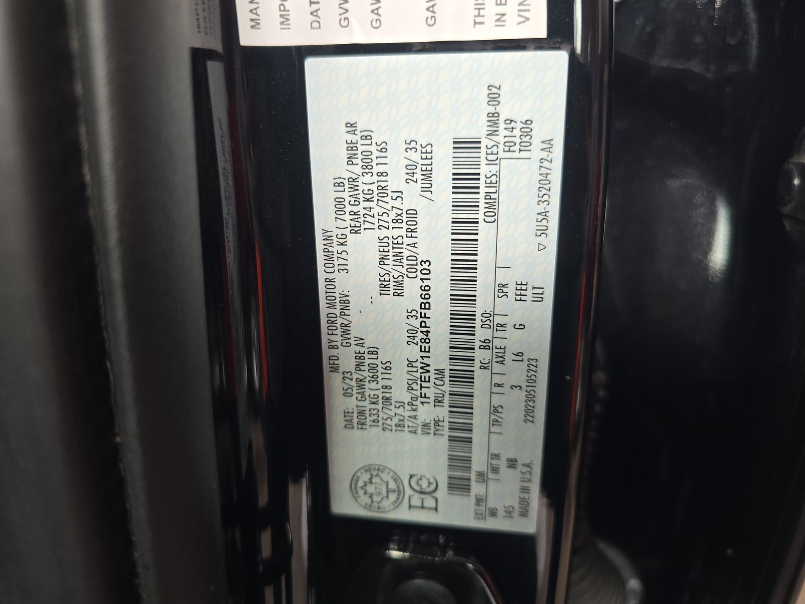 2023 Ford F-150 Tremor AWD