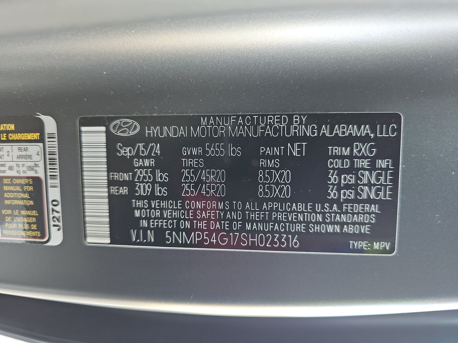 2025 Hyundai Santa Fe Hybrid Calligraphy FWD