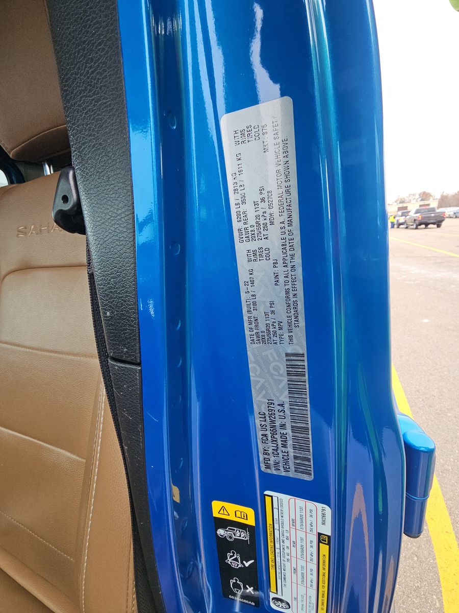 2022 Jeep Wrangler Unlimited 4xe Sahara AWD