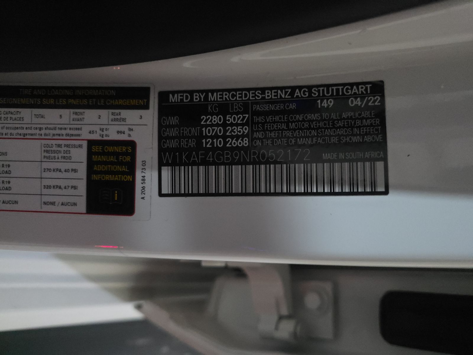 2022 Mercedes-Benz C-Class C 300 RWD