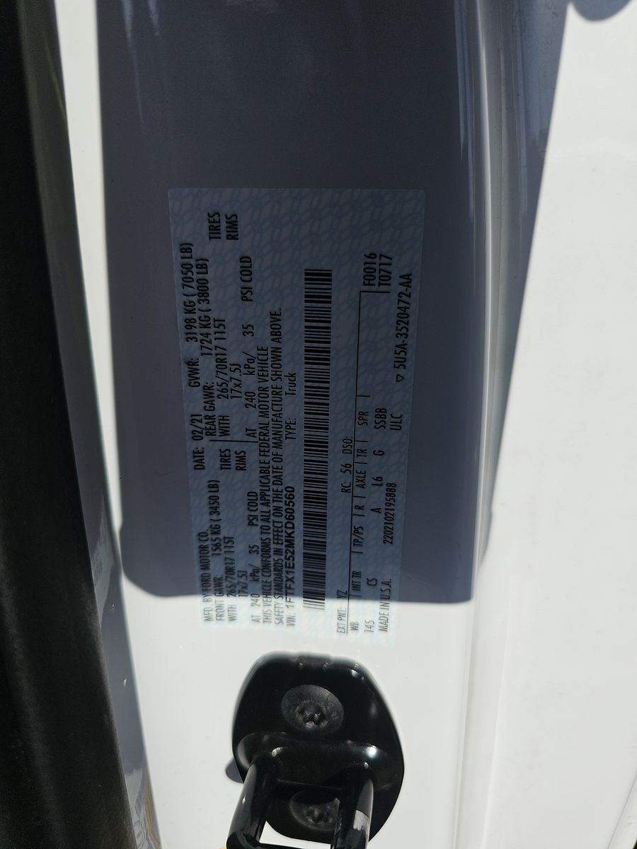 2021 Ford F-150 XL AWD