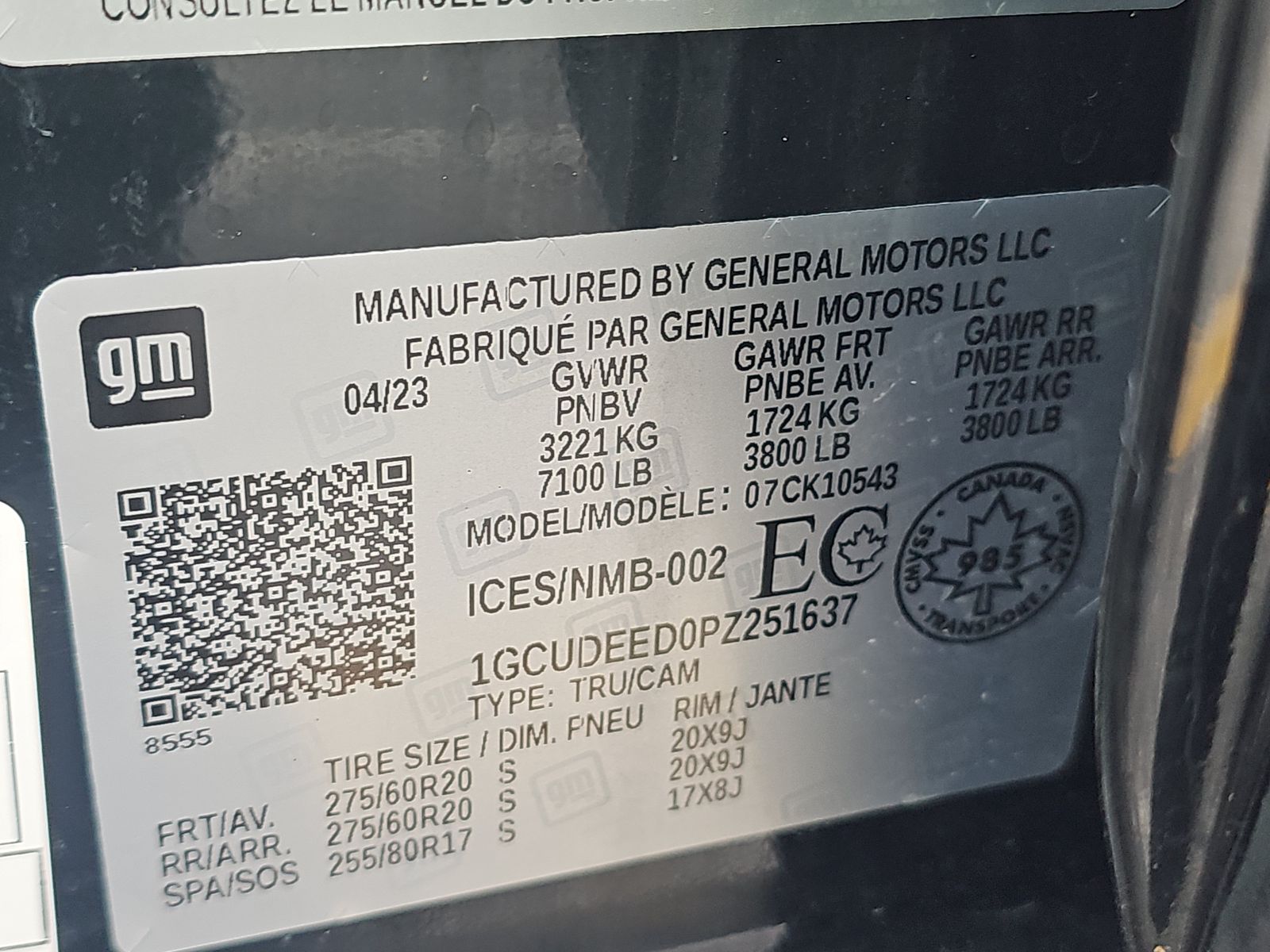 2023 Chevrolet Silverado 1500 RST AWD