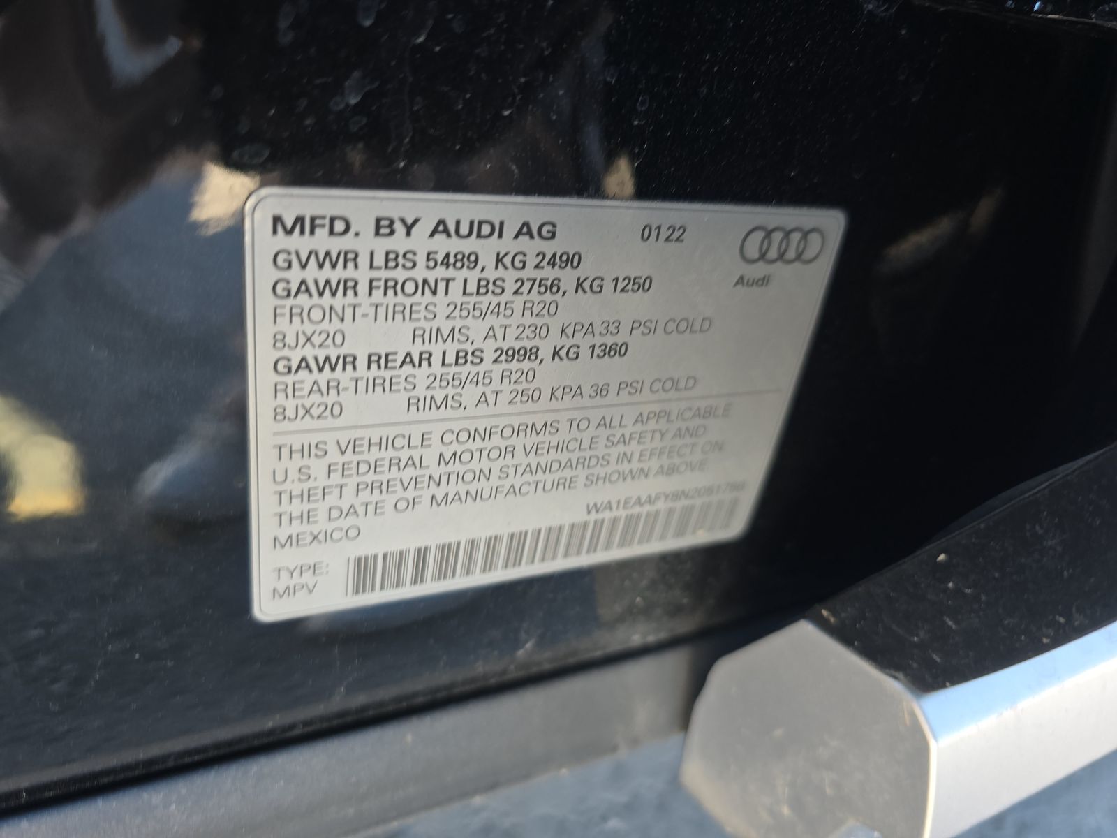 2022 Audi Q5 S line Premium Plus AWD