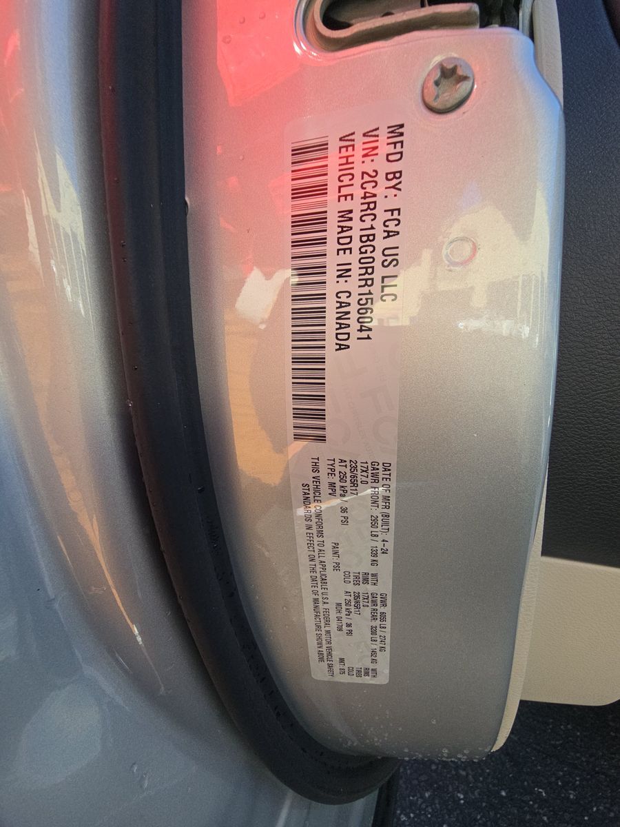 2024 Chrysler Pacifica Touring L FWD