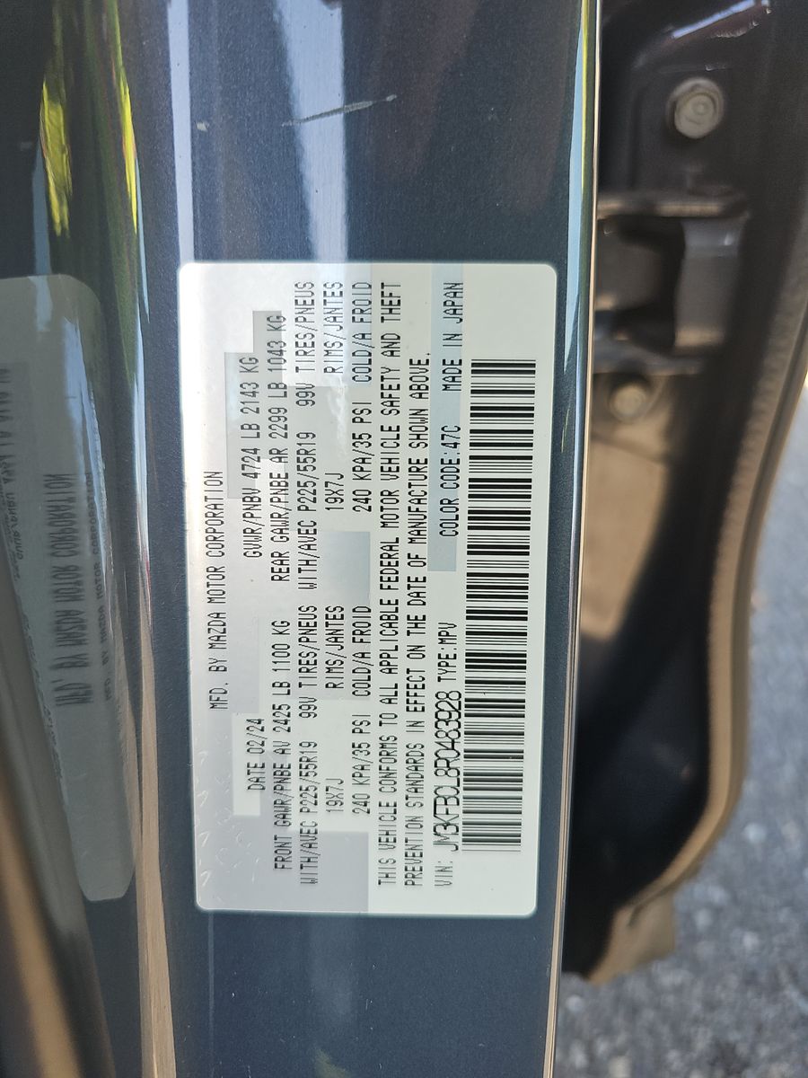 2024 MAZDA CX-5 2.5 S Carbon Edition AWD