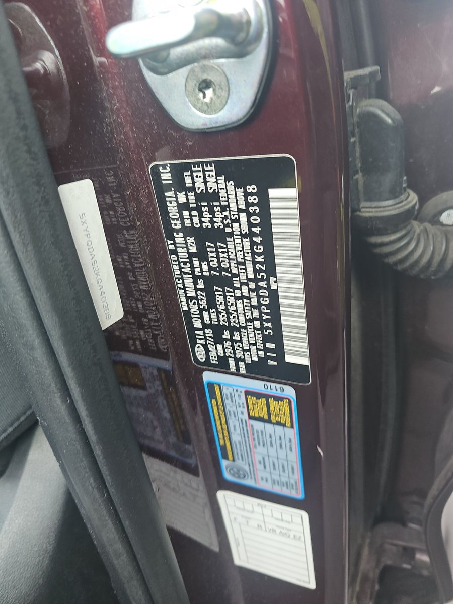 2019 Kia Sorento LX AWD