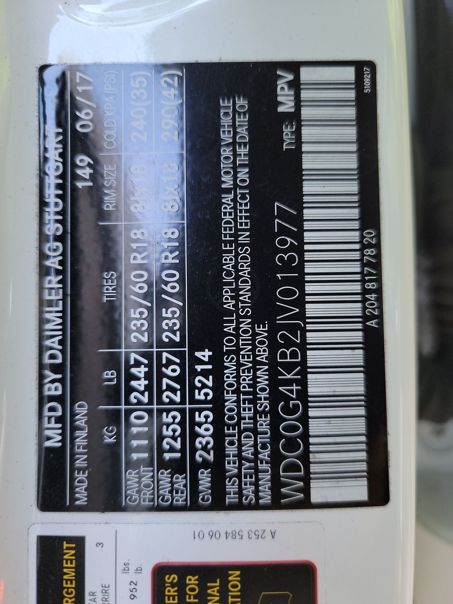 2018 Mercedes-Benz GLC GLC 300 AWD