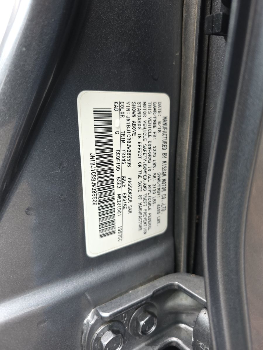 2018 Nissan Rogue Sport SV AWD