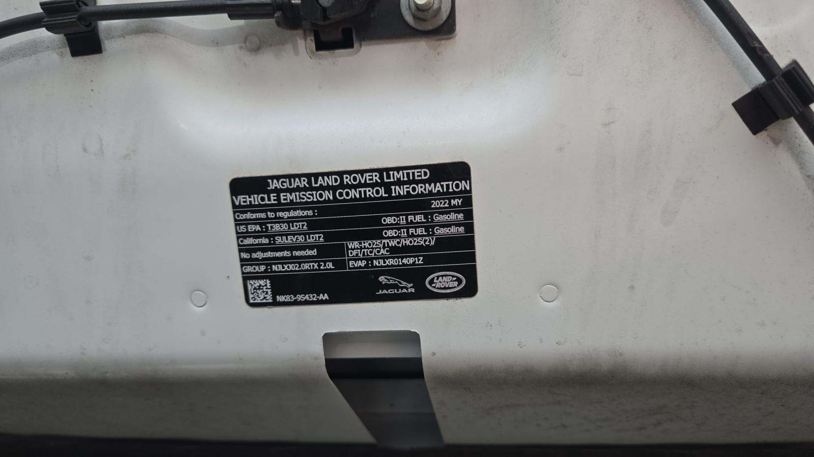 2022 Land Rover Range Rover Velar S AWD