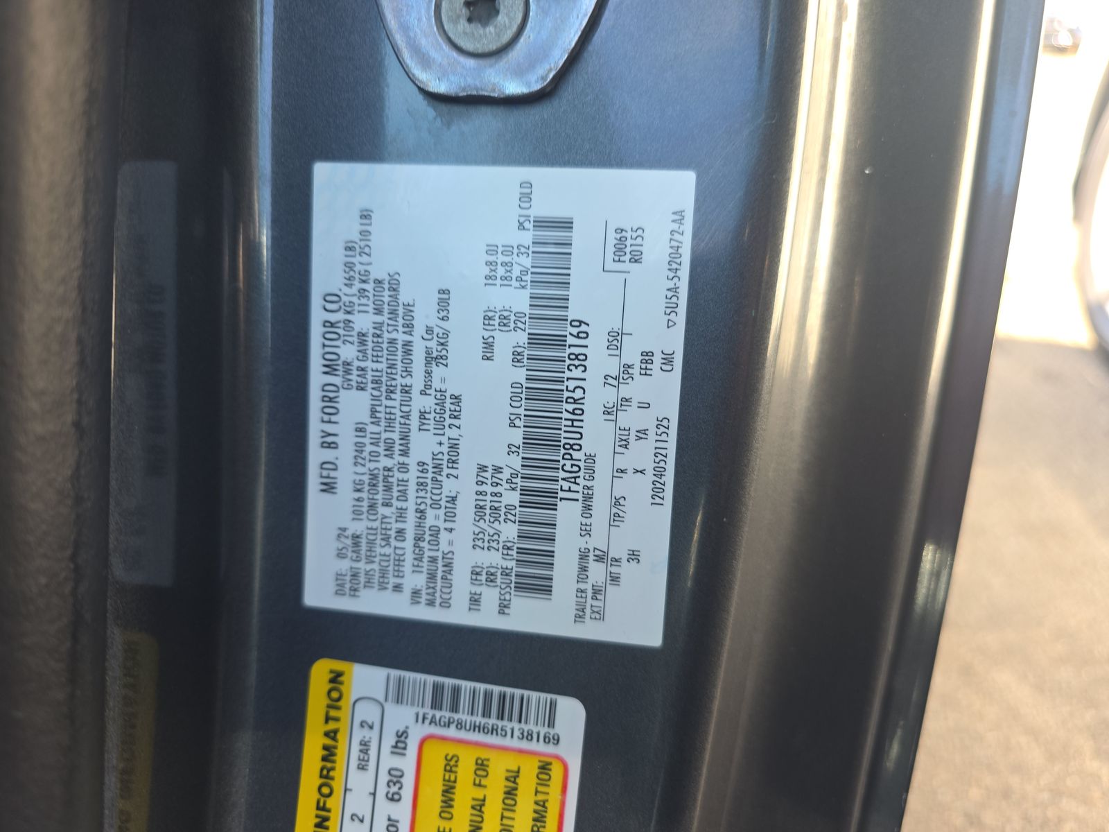 2024 Ford Mustang EcoBoost Premium RWD