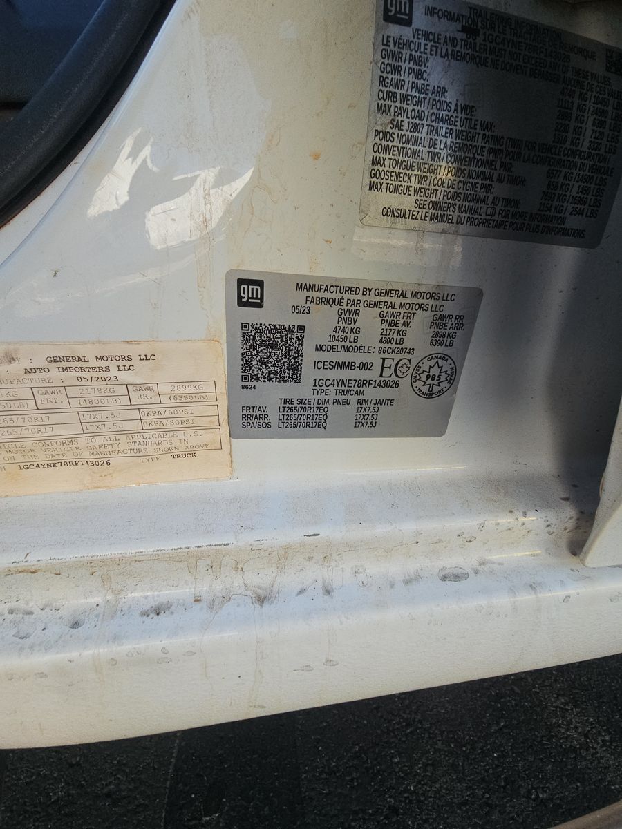 2024 Chevrolet Silverado 2500HD LT AWD