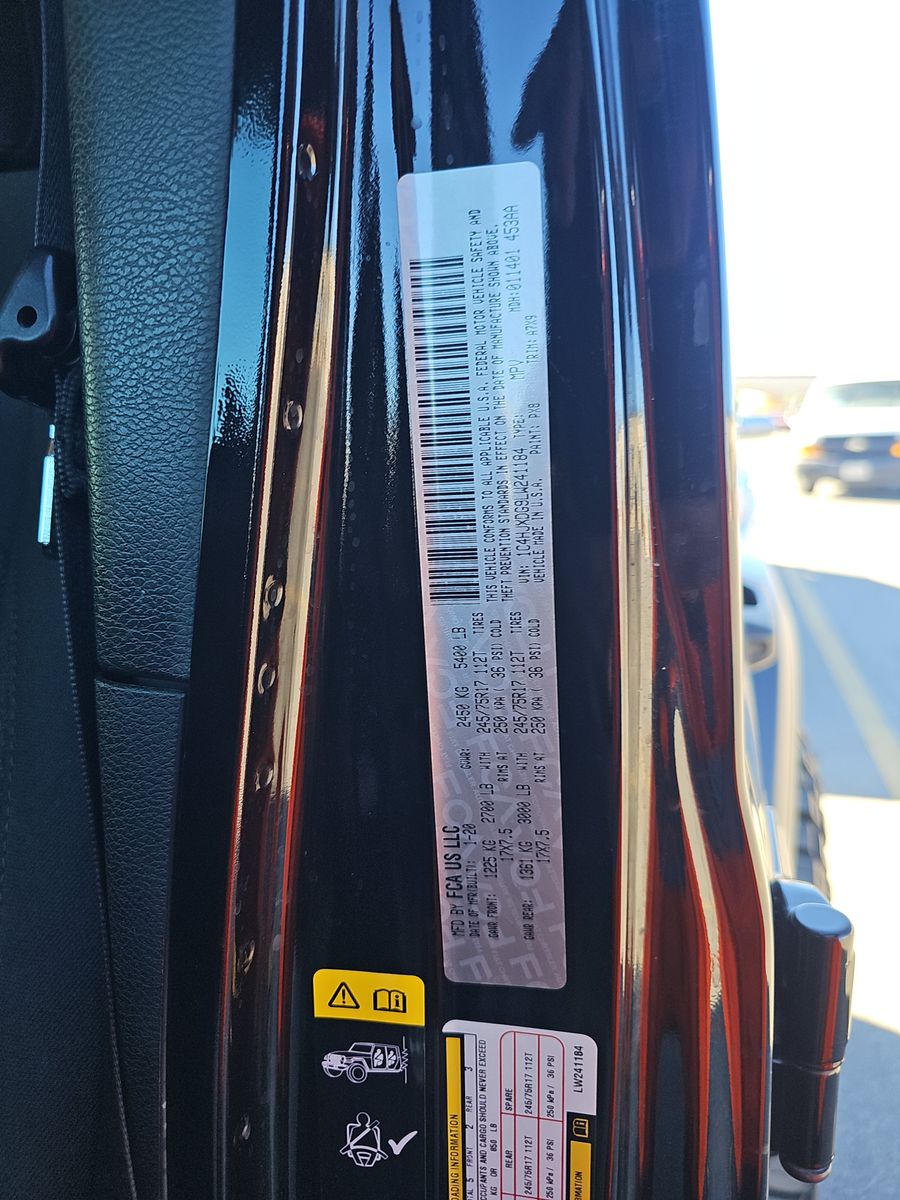 2020 Jeep Wrangler Unlimited Sport S AWD