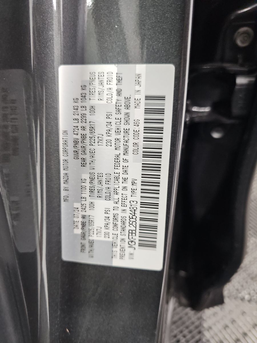 2025 MAZDA CX-5 2.5 S Select Package AWD