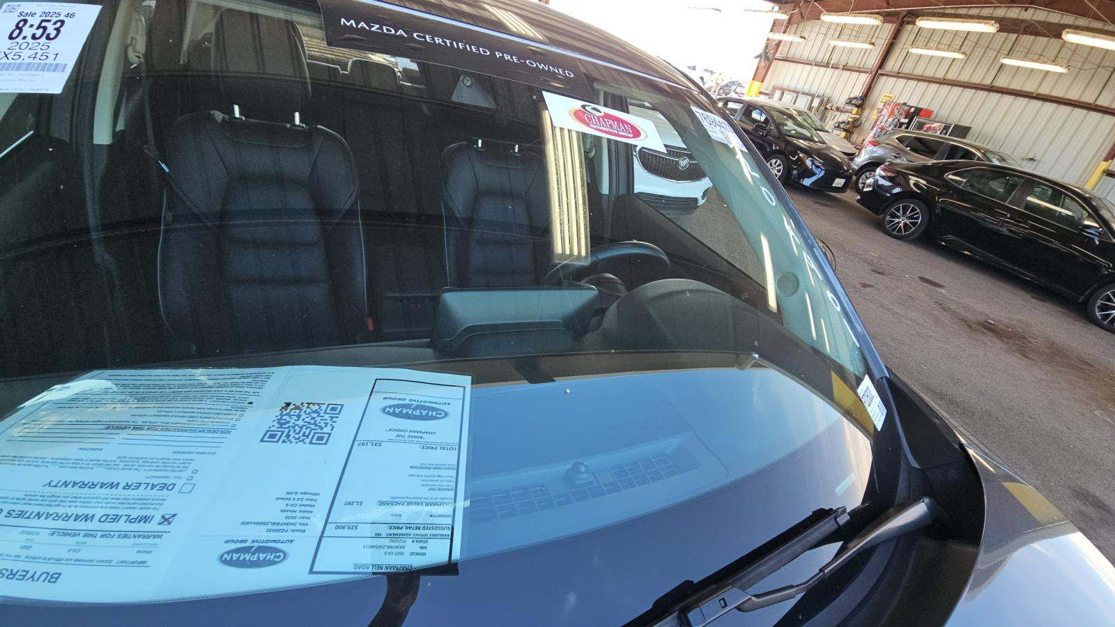 2025 MAZDA CX-5 2.5 S Select Package AWD